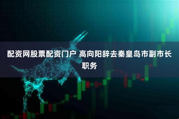 配资网股票配资门户 高向阳辞去秦皇岛市副市长职务